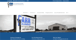 Desktop Screenshot of farrbetterplumbing.com